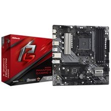 ASROCK MB B550M PHANTOM GAMING 4, SOCKET AMD AM4, CS AMD B550, 4 DIMM SOCKETS DDR4, HDMI/DP, PCI-E GEN 4.0, GIGABIT LAN, MICRO-ATX, 2YW.  Μητρικές κάρτες