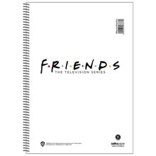 Τετράδιο Σπιράλ 17x25 Salko Friends 1Θέμα 7371  Τετράδια Σπιράλ