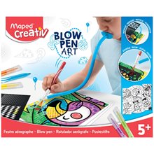 Σετ Μαρκαδόροι Αέρος Maped Creativ με Στένσιλ 846715  Μαρκαδόροι Διάφοροι