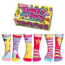 Γυναικείες Κάλτσες United Odd Socks 6τμχ. Νο 30 1/2 -38 1/2 FUNKY DORY  Παιδικά Αξεσουάρ Μόδας
