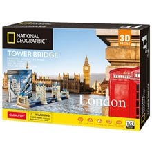 Πάζλ CubicFun 3D National Geograrhic Tower Bridge 120pcs DS0978h  Παζλ 3D