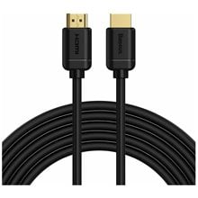 Baseus  2x HDMI 2.0 4K 30Hz Cable, 3D, HDR, 18Gbps, 5m Black (CAKGQ-D01) (BASCAKGQ-D01)  Καλώδια οθονών