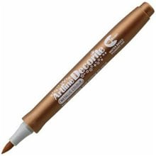 Μαρκαδόρος Artline Decorite Brush Metallic Μπρονζε  Μαρκαδόροι