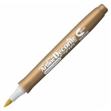 Μαρκαδόρος Artline Decorite Brush Metallic Χρυσό  Μαρκαδόροι
