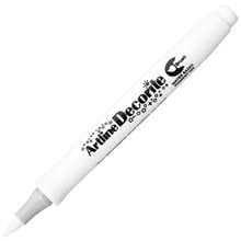 Μαρκαδόρος Artline Decorite Brush Standard Λευκό  Μαρκαδόροι