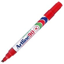 Μαρκαδόρος Artline EK-90 Ανεξίτηλος Πλακέ 2.0-5.0mm Κόκκινο  Μαρκαδόροι
