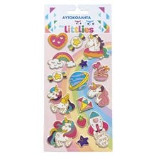 Αυτοκόλλητα Puffy 10x22 Μονόκερος 000646995  sticker - Albums