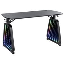 WHITE SHARK GAMING DESK WITH USB LIGHT EFFECTS  MEDUSA  Γραφεία