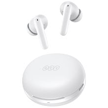 QCY T13 ANC 2 White - TWS 28dB Active Noise Canceling 10mm Drivers, BT 5.3 30 Hours True Wireless  Handsfree