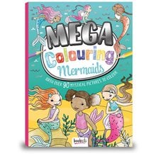 Mega Colouring: Mermaids  Ζωγραφιές Απλές