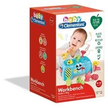 Clementoni Baby For Βρεφικό Παιχνίδι Πάγκος Εργασίας Για 10-36 Μηνών 1000-17042  Διαδραστικά-Εκπαιδευτικά