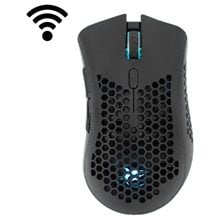 WHITE SHARK WIRELESS 500mAh Li-BAT GAMING MOUSE 10K  LIONEL BLACK  Gaming Mouse
