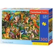 Παζλ Castorland 300τμχ. Amazing Animals 40x29cm B-030491  Παζλ Παιδικά