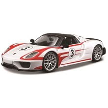 Bburago Αυτοκινητάκι Porsche 918 Weissach για 3+ Ετών  Μεταλλικά-Συλλεκτικά