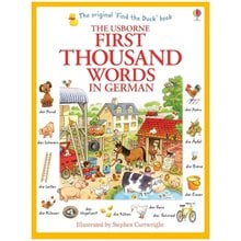 Usborne : First Thousand Words In German Pb  Γερμανικά Φροντιστηριακά