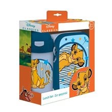 Φαγητοδοχείο Παγούρι Ανοξείδωτο σετ Lion King 563078  Σετ Φαγητού