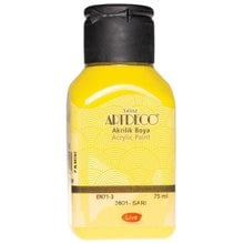 Artdeco 75 ml Ακρυλικό Yellow 3601  Ακρυλικά Χρώματα Ζωγραφικής