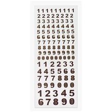 Αυτοκόλλητα Fun Stickers 329 Black Numbers 31x11cm  sticker - Albums
