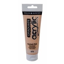 Ακρυλικό Χρώμα Daller Rowney 120ml 573 Peach Pink  Ακρυλικά Χρώματα Ζωγραφικής