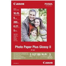 Χαρτί Φωτογραφικό Canon Gloss II 10x15 265gr 5φ  Φωτογραφικά