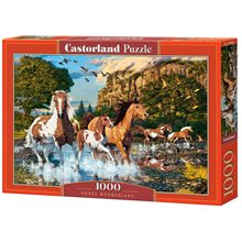 Παζλ Castorland 1000τεμ. HORSE WONDERLAND  68X47 C-104789-2  Παζλ Ενηλίκων