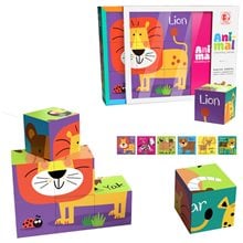 ToyMarkt Κύβοι 9τμχ 6 in1 Ζωάκια  Κατασκευές