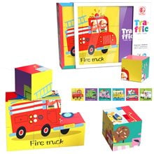 ToyMarkt Κύβοι 9τμχ Οχήματα  Κατασκευές