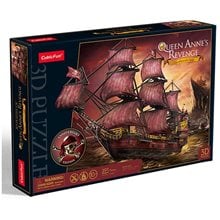 Πάζλ Cubic Fun - 3D Puzzle Queen Anne's Revenge Blackeard Ship  Παζλ 3D
