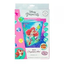 Craft Buddy Notebook Crystal Art The Little Mermaid (CANJ-DNY601)  Stationery