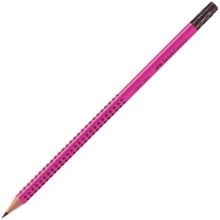 Μολύβι Με Γόμα Faber-Castell Grip 2001 HB Magenta 100-156-095  Μολύβια