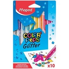 Μαρκαδόροι Maped Color Peps Glitter 10χρ. 847110  Μαρκαδόροι Διάφοροι