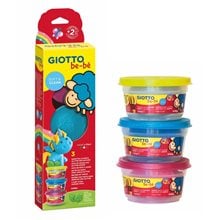 Πλαστοζυμαράκι Giotto Be-be Σετ 3χ100gr.  Παιδικός Πηλός - Playdoh