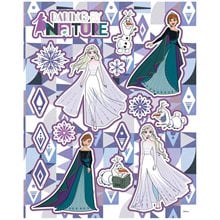 Art Set Frozen II  με Αυτοκολλητα, Σελιδες Χρωματισμου & 6  Μαρκαδορους 000562647  Ψυχαγωγικά
