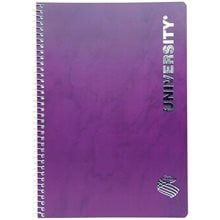 Τετράδιο Σπιράλ Α4 University Silver Foil 2Θ 100Φ Νο 9112  Τετράδια Σπιράλ