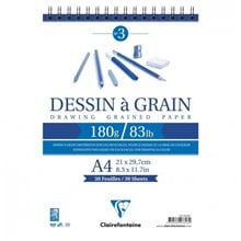 Μπλοκ Σχεδίου Claire Fontaine Dessin Σπιραλ A4 30φ 180g  Μπλοκ - Χαρτιά Ζωγραφικής & Σχεδίου