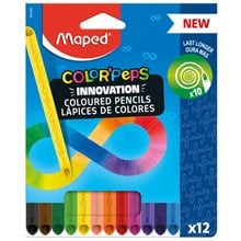 Ξυλομπογιές Maped Color Peps Infinity 12τμχ 861600  Ξυλομπογιές