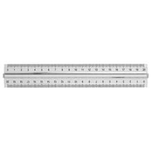 Χάρακας με Ράχη ErichKrause Clear, 20cm (Διάφανος) 49530  Χάρακες