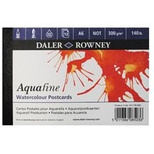 Aquafine Postcard Pad 300gr 12φ Daler Rowney  Μπλοκ - Χαρτιά Ζωγραφικής & Σχεδίου