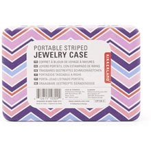 Μπιζουτιέρα Kikkerland Striped jewelry case OR108-A  Μουσικά Κουτιά - Μπιζουτιέρες