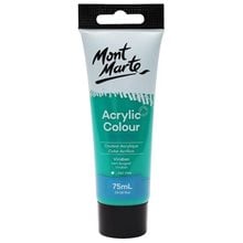 Ακρυλικό Mont Marte 75ml Studio Acrylic 25 Viridian  Ακρυλικά Χρώματα Ζωγραφικής