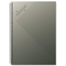 Τετράδιο Σπιράλ 17x25 Shape Metal 4Θεμ.120φ.  Τετράδια Σπιράλ