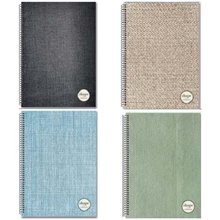 Τετράδιο Σπιράλ Α4  Shape Fabrics 1Θεμ.30φ.  Τετράδια Σπιράλ