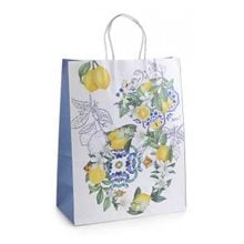 Τσάντα Χάρτινη 25,5 x 12,5 x 33εκ. Citrus of the Mediterranean  Τσαντάκια Διαφόρων Χρήσεων