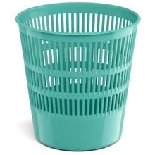 Latticed wastebasket ErichKrause® Pastel Mint, 12l, mint  Κάδοι