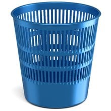 Latticed wastebasket ErichKrause® Ice Metallic, 12l, darkblue  Κάδοι