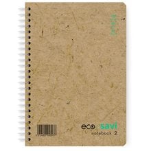 Τετράδιο Σπιράλ Savi Eco B5 80gr 2θ. 120σελ.  Τετράδια Σπιράλ