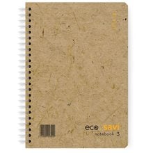Τετράδιο Σπιράλ Savi Eco A4 80gr 3θ. 180σελ.  Τετράδια Σπιράλ