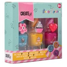 Creatit! Candy Can Lip Gloss Marshmallow (χ2), Watermelon (χ1) Donut (x2)  Σετ Ομορφιάς-Μόδας