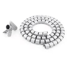 Σπιράλ Καλωδίων 28mm 1.5m Γκρί  Καλώδια-Adapters