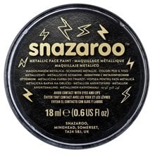 Snazaroo 18ml Κρέμα Face Painting Electric Black  Χρώματα Προσώπου